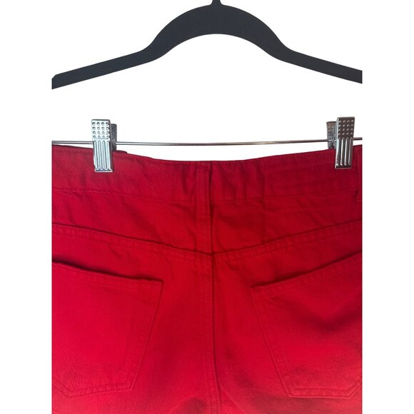 2/$30 ZARA Size Small Red Zara Cotton Womens Shorts - Picture 10 of 15